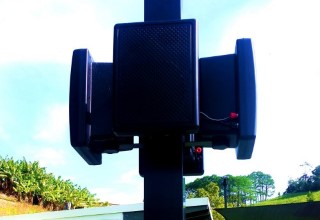 speaker pole